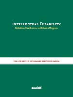 Psychiatry of intellectual disability a practical manual