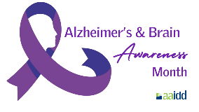 Purple Ribbon Alzheimer’s & Brain Awareness Month