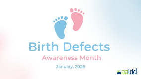 Birth Defects Awareness Month Pink and Blue