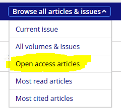 open access graphic